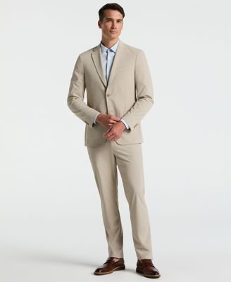 Slim Fit Khaki Tech 2.0 Suit