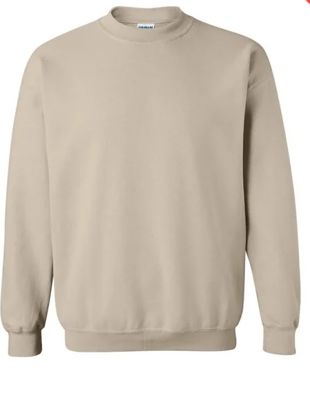 Gildan Heavy Blend 50/50 Sweatshirt, Sand