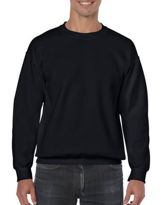 Gildan Heavy Blend 50%cotton/50%poly Crew Sweatshirt, Black