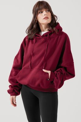 Pullover Cloud Hoodie - Crimson