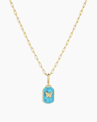 Power Gemstone Parker Charm Necklace Healing