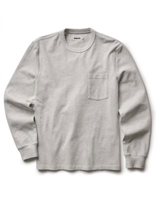 The Long Sleeve Shop Tee In Oat Twist