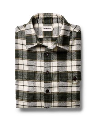 The Crater Shirt In Forest Plaid