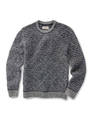 The Chatham Crew In Marine Stripe Jacquard