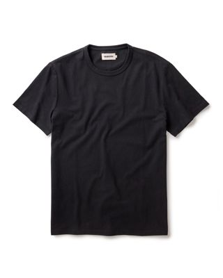 The Organic Cotton Tee In Black