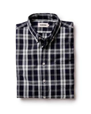 The Jack In Rinsed Indigo Plaid Oxford