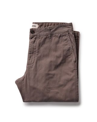 The Democratic Foundation Pant In Organic Espresso