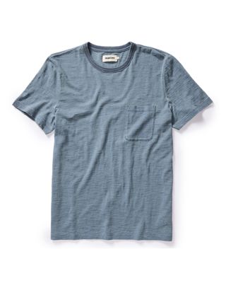 The Slub Tee In Washed Indigo