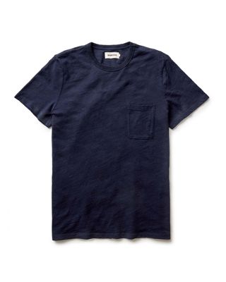 The Slub Tee In Rinsed Indigo