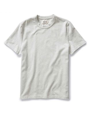 The Organic Cotton Shop Tee In Oat Twist