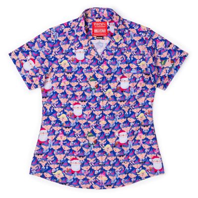 Rudolph The Red-Nosed Reindeer® "we Are Santa’s Elves" – Women's Kunuflex Short Sleeve Shirt