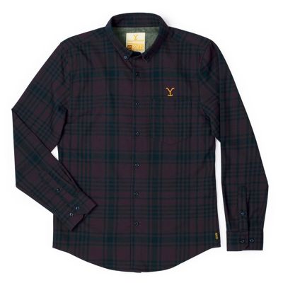 Yellowstone "we Don’t Choose The Way"- Borlandflex™ Long Sleeve Flannel (2024 Fit)
