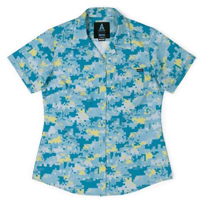 Avatar "rda Camo" – Women's Kunuflex Short Sleeve Shirt