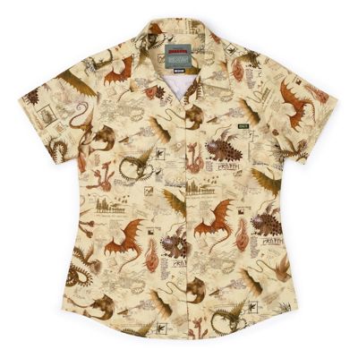 How To Train Your Dragon "book Of Dragons" – Women's Kunuflex Short Sleeve Shirt