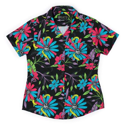 Doom And Bloom – Women Kunuflex Short Sleeve Shirt