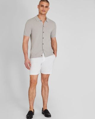 Baxter Linen Blend 7" Short