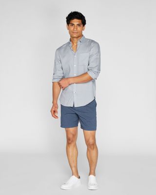 Baxter Seersucker 7" Short