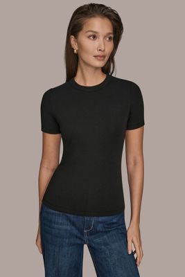 Stretch Cotton And Modal Tee