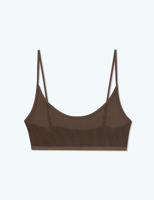 The Feel Free Adjustable Bralette - Clay