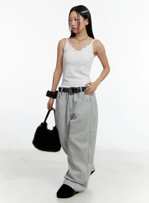 Lace V-Neck Sleeveless Top Id525