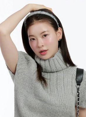 Cozy Knit Slim Hairband Id526