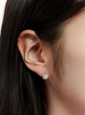 Rose Stud Earrings Cd514