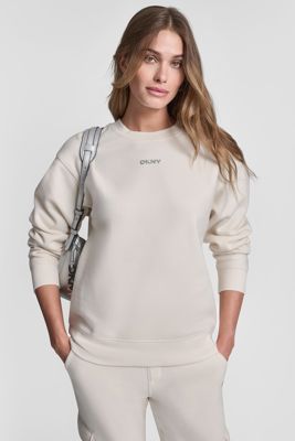 Metallic Bubble Logo Fleece Pullover