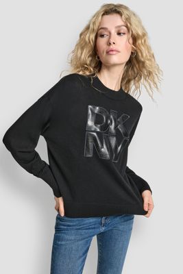 Long Sleeve Croc Patch Logo Sweater