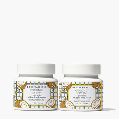 Coconut Cream Whipped Body Cream Set Of 2