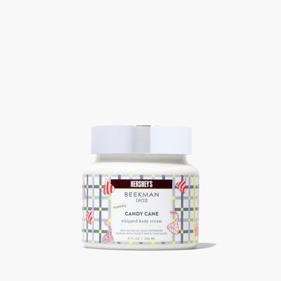 Limited-Edition Beekman 1802 X Hershey’s Kisses Candy Cane Whipped Body Cream