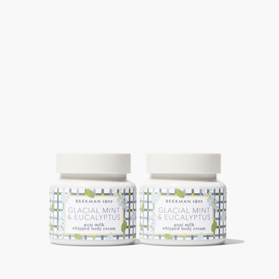 Glacial Mint & Eucalyptus Whipped Body Cream Set Of 2