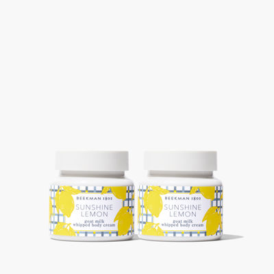 Sunshine Lemon Whipped Body Cream Set Of 2