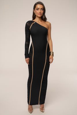 Black Rachel Maxi Dress