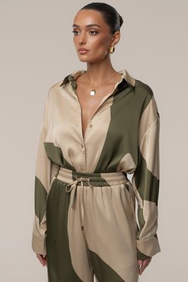 Multi Ella Safari Blouse