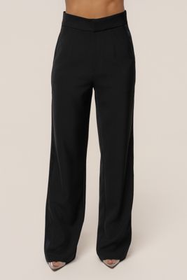 Black Suite Life Woven Pant