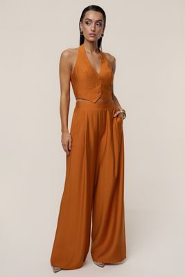 Rust Tropical Daze Pant Set