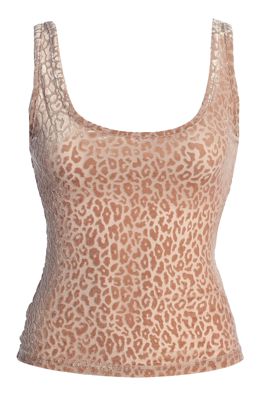 Blush Won't Be Tamed Leopard Tank