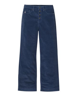 Women's Rivet Wide Leg Cord