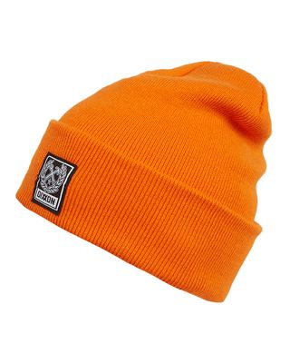 Hi Vis Ribbed Beanie - Orange