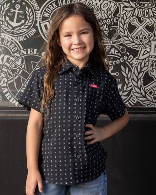 Youth Salty Dog Party Shirt - Black & White