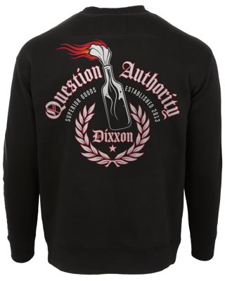 Question Authority Crewneck Sweatshirt - Black