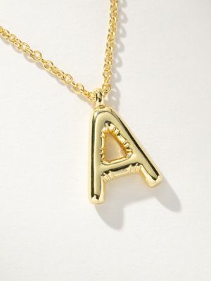 Bubble Letter Necklace