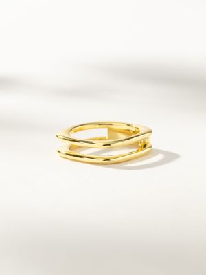 Modern Stacked Ring