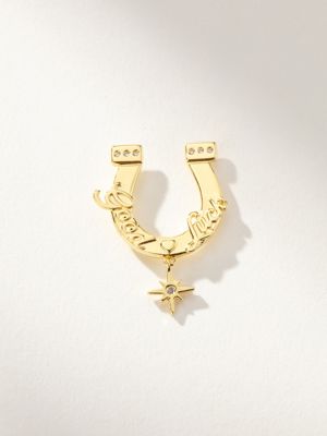 Uj X Rustler Horseshoe Push Pin