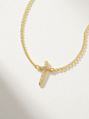 Simple Cross Necklace