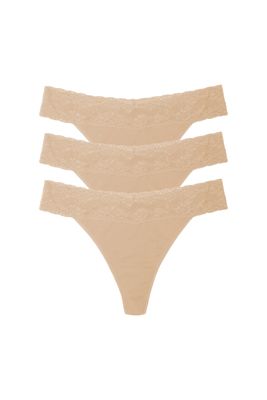 Bliss Perfection One Size Classic Thong 3-Pack