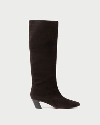 Marley Brown Suede Tall Boot