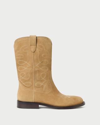 Jett Sand Suede Calf Boot