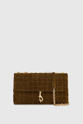 Edie Medium Crossbody With Square Quilt