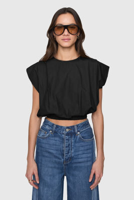 Holly Sleeveless Poplin Top